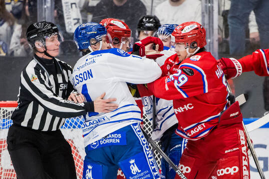 Leksands Martin Karlsson och Timrås Filip Hållander