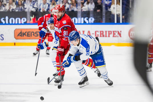 Timrås Magnus Pääjärvi och Leksands Axel Rindell