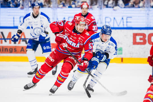 Timrås Anton Wedin och Leksands Axel Rindell