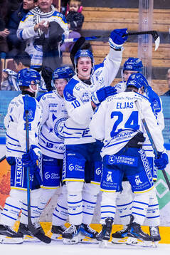 Leksands Anton Johansson jublar