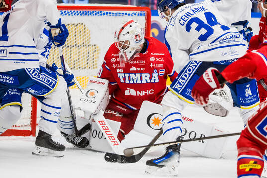 Timrås målvakt Jacob Johansson