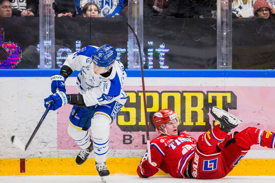 Leksands Martin Karlsson och Timrås Oliver Kapanen