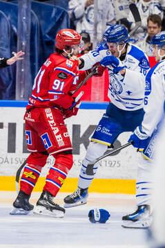 Timrås Magnus Pääjärvi och Leksands Anton Johansson