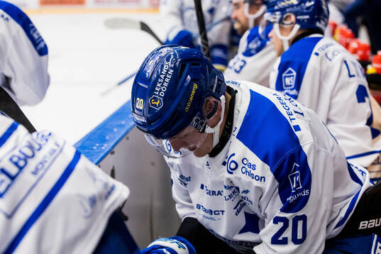 Leksands Axel Rindell deppar
