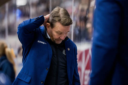 Leksands tränare Charles Berglund