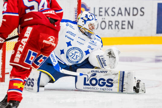 Leksands målvakt Mantas Armalis