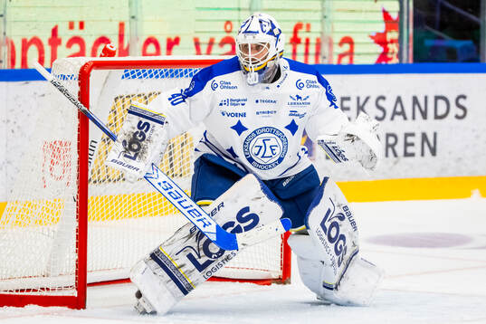 Leksands målvakt Mantas Armalis