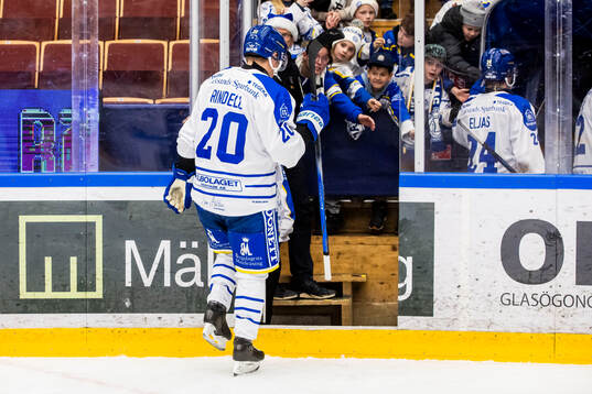 Leksands Axel Rindell deppar