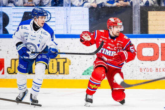???ll6+under ishockeymatchen i SHL mellan Leksand och Timrå