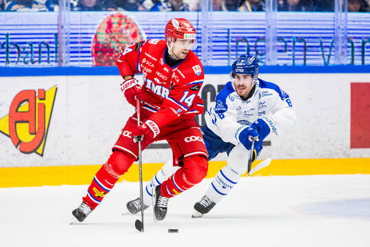 Timrås Emil Pettersson och Leksands Matt Caito