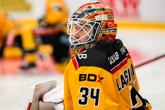 Luleås målvakt Joel Lassinantti