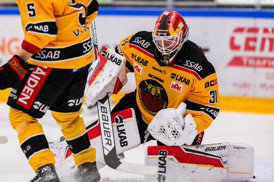 Luleås målvakt Matteus Ward