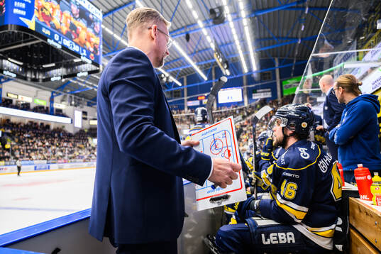 HV71s assisterande tränare Johan Davidsson