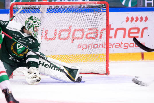 Färjestads målvakt Maxime Lagacé