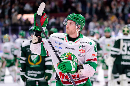 Rögles Linus Sandin deppar