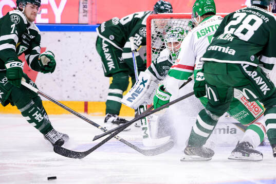 Färjestads målvakt Maxime Lagacé
