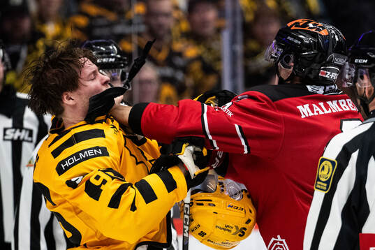 Skellefteås Rickard Hugg och Örebros Filip Berglund