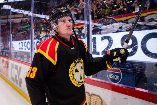 Brynäs Jakob Silfverberg jublar