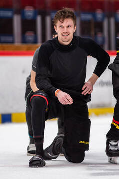 Brynäs Johannes Kinnvall jublar
