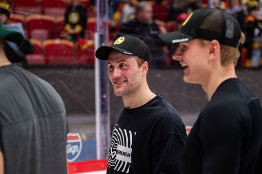 Brynäs Johan Larsson jublar