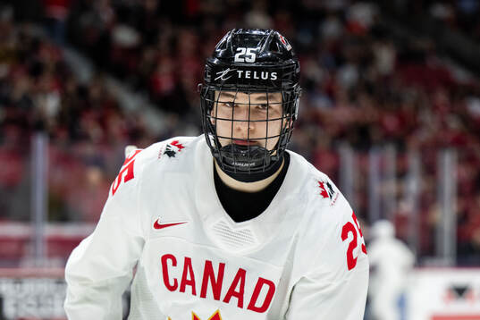Matthew Schaefer of Canada