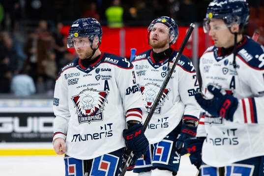 Linköpings Linus Hultström deppar