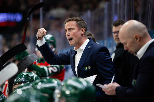 Frölundas tränare Roger Rönnberg
