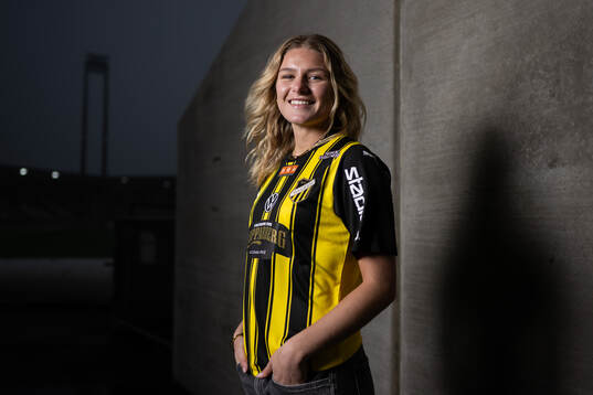 Häckens nyförvärv Emelie Byrnak