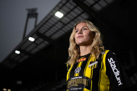 Häckens nyförvärv Emelie Byrnak
