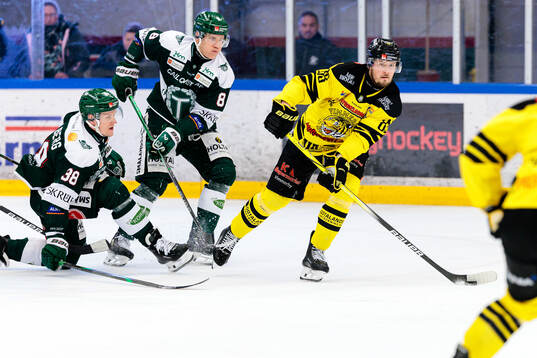 Tingsryds Teemu Tallberg, Christian Bull och Vimmerbys