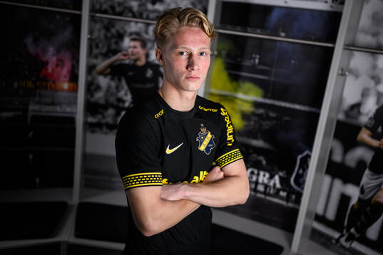 Andreas Redkin i samband med att han