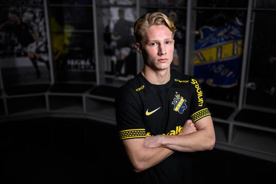 Andreas Redkin i samband med att han