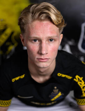 Andreas Redkin i samband med att han