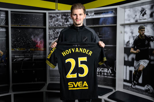 William Hofvander i samband med att han