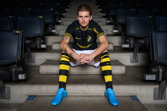 William Hofvander i samband med att han