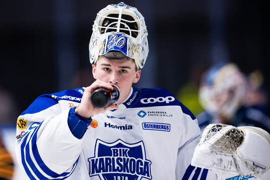 Karlskogas målvakt Samuel Jonsson