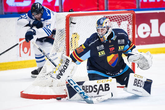 Djurgårdens målvakt Hugo Hävelid