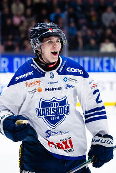 Karlskogas Christoffer Jansson jublar