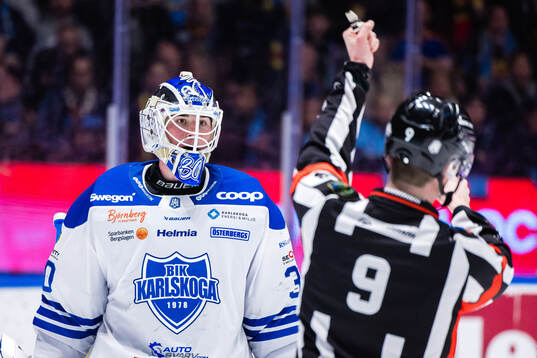 Karlskogas målvakt Samuel Jonsson