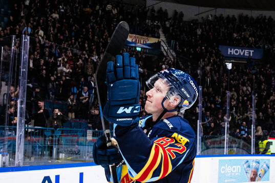 Djurgårdens Colby Sissons jublar