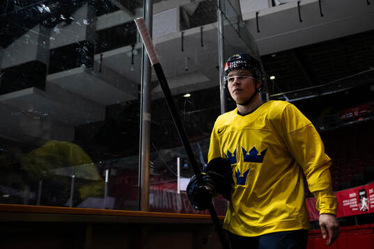 Zeb Forsfjäll of Sweden at a practice session