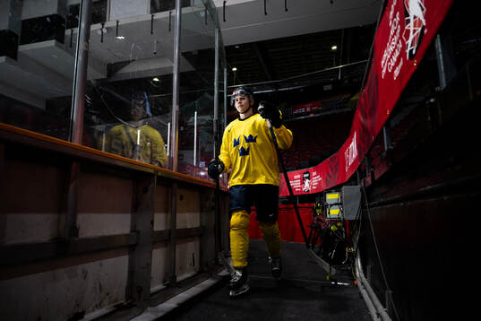 Felix Nilsson of Sweden at a practice session