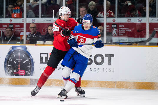 Andro Kaderli of Switzerland and Richard Baran of Slovakia