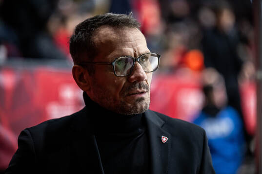 Head coach Marcel Jenni of Switzerland
