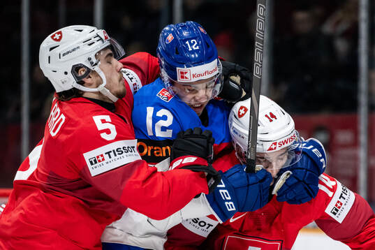 Leo Braillard and Nils Rhyn of Switzerland against Peter