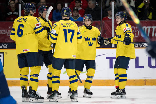 Axel Hurtig, Anton Wahlberg, Felix Nilsson, Victor Eklund