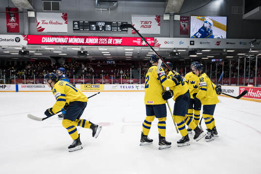 Linus Eriksson, Rasmus Bergqvist, David Granberg and Isac