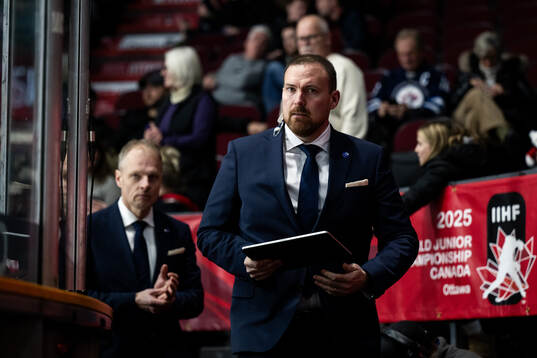 Assistant coach Gereon Dahlgren of Sweden
