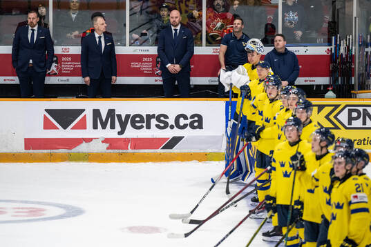Assistant coach Gereon Dahlgren, head coach Magnus Hävelid