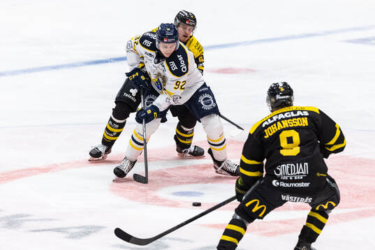 Västerås Malte Sjögren och Södertäljes Albert Wikman